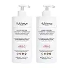 NUBIANCE - Loción Corporal Hidratante HRB-3, Pack 2x500ml - Para problemas de hiperpigmentación de diversos orígenes - Piel menos áspera - Más hidratación y flexibilidad - Crema aclaradora