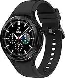 Samsung Electronics Galaxy Watch 4 Classic 46mm Smartwatch with ECG Monitor Tracker for Health Fitness Running Sleep Cycles GPS Fall Detection LTE US Version, Black (Renewed)