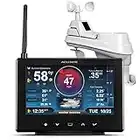 ACURITE Iris (5-in-1) Weather Station with HD Display, White Black