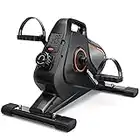 YOSUDA Under Desk Bike Pedal Exerciser - Magnetic Mini Exercise Bike for Arm/Leg Exercise, Desk Pedal Bike for Home/Office Workout