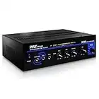 Pyle-Home PT110 80W AC/DC Microphone PA Mono Amplifier with 70V Output