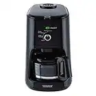 Tower T13005 Bean to Cup Filter Coffee Maker with Coarse and Fine Grinding Options, 0.6 Litre, 900 W, Black