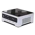 WEIDIAN Mini PC de Escritorio, Quad Core i7 7820HK Windows 10 Mini computadora, 16GB DDR4 / 512GB SSD, 4K 60Hz, Gigabit Ethernet, HD, DP, M.2 Wi-Fi, BT 4.2, computadora de Escritorio para Juegos