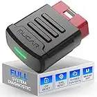 mucar BT200 OBD2 Bluetooth Scanner Adapter, 2 Reset (Oil & SAS) + All System OBD2 Code Reader for iOS & Android