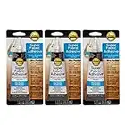 Aleene's Super Fabric Adhesive, Platinum Bond, Super-Strong, Ultra Flexible, Permanent, UV and Waterproof, 3 Pack, 1.5 fl oz - Clear