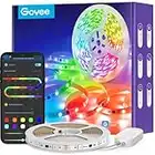 Govee LED Strip, RGBIC LED Streifen 5m, Musik Sync, Segmentcontrol, Farbwechsel, 64 Szenenmodus, Steuerbar via App, für Party, Zuhause, Schlafzimmer, TV, KücheDeko 5M