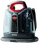 BISSELL SpotClean | Portable Carpet Cleaner | Lifts Spots and Spills with HeatWave Technology | Clean Carpets, Upholstery & Car | 36981 | Black/ Red