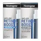 Neutrogena Retinol Boost Gesichtspflege Set, Gesichtscreme für Tag und Nacht, mit Retinol, Myrtenblatt-Extrakt und Hyaluronsäure, für jünger und gesund aussehende Haut, Weiß, 50 ml (2er Pack)