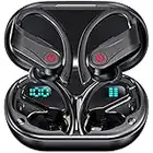 Wireless Earbuds Bluetooth 5.3 Sport Ear Buds Earbuds Bluetooth Wireless Headphones 120H Playtime,HiFi Stereo ENC Noise Cancelling Earphones with Microphone, ecouteur sans fil Bluetooth sans fil-1