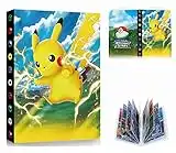 Porte Carte Pour Pokemon, Classeur Carte Pour Pokemon Cartes, Album de Cartes Gx Vmax, Cahier Range Carte, 30 Pages Capacité de 240 Carte