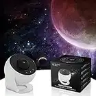 bumbur Star Projector, Galaxy Night Light, Home Planetarium Projector with Rechargeable Battery, Sky Light Living Room Decor, Real Starry Nebula, Planet Presentation for Kids, Teen Girls, Adults