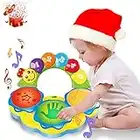 Baby Spielzeug ab 6 9 12 18 Monate Kleinkinder Babyspielzeug 6 bis 12 Monate mit Musik/Licht/lustige Töne kinderspielzeug Geburtstag Weihnachten Geschenk Spielzeug ab 1 2 3 Jahr Jungen Mädchen