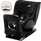 BRITAX RÖMER Silla Coche DUALFIX Z-LINE Gira 360° ISOFIX Niño de 61 a 105 cm i-SIZE Grupo 0+/1 de 3 Meses a 4 Años, Space Black