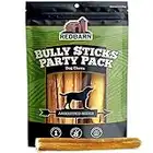 Redbarn Bully Sticks for Dogs - All Natural, Healthy Single Ingredient & Long-Lasting Dog Chew & Dog Treat - Beef Rawhide Alternative - 5-8'' Variety Pack - Bully Sticks for Small Dogs and Large Dogs