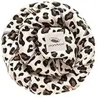 manduca Sling Tragetuch > Leo < Elastisches Babytragetuch mit GOTS Zertifikat für Babys & Neugeborene ab Geburt (Limited Edition, Animal Print, 5,10m x 0,60m)