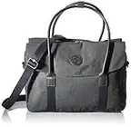 Kipling SUPERWORKER, Laptop-Tasche 15 Zoll, Abnehmbare Schultergurte, 41 cm, 18.5 L, Black Peppery