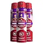 Old Spice Men's Antiperspirant & Deodorant Invisible Dry Spray Knockout (Pack of 3) 4.3oz