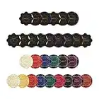 SLOWPLAY Poker Chip Sample Set | Nash Clay Poker Chips & Ceramic Poker Chips | Numbered Chips, Blank Chips | 50pcs per Pack