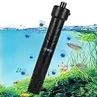 Coospider Aquarium UV Light Steriliser Submersible in-Tank Filter Green Algea Killer Fish Tank Deodorizer and Green Water Cloudy Foggy Prevention Clean 5W