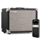 Donner M-10 10W Guitar Amplifier, Electric, Bass and Acoustic Guitar Combo Amp, with APP Effector Input and Distortion Tone for Heavy Music Player