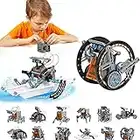 BOZTX 12 en 1 Juegos Educativos Energía Solar Juguetes Robotica Stem Kit de Tobot Solar Kits Manualidades Niños 8 9 10 11 12 Años Regalos para Niños de 8 9 10 11 12 Años Juegos Niños 10 a 12 Años