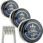 Bobinas preconstruidas Alien Clapton 0.45Ω A1 30pcs para tanques RDA RBA RDTA - Accesorios de Vaping de Bobina Preconstruida - Bañera de plástico (30PCS Alien Clapton)