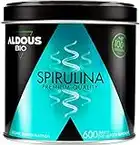 600 Comprimidos de Espirulina Ecologica | Máxima Dosis 3000mg Alga Spirulina Bio | Saciante 100% Natural - DETOX | Proteina Vegana Ecológica | Antioxidante | Aumenta Energia | Libre de Plástico