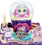 Magical Magic Crystal Ball Mist Surprise with Interactive 8 inch Pink Plush Toy and 80+ Sounds and Reactions, Electronic Pet