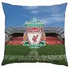 'Liverpool FC Stadium Filled Cushion (One Size) (Red/Blue)