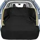 Veckle Cargo Liner, SUV Cargo Cover for Dogs with Side Flaps Hammock Water Resistant Nonslip Dog Seat Cover Cargo Area Protector Scratchproof for SUVs Sedans Vans