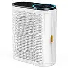 AROEVE Air Purifiers for Large Room Up to 1095 Sq Ft Coverage with Air Quality Sensors H13 True HEPA Filter with Auto Function for Home, Bedroom, MK04- White
