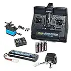 Tamiya C707132 RC Starter Set v3.1 with 2.4 Ghz Stick Radio, 7.2v Battery and Charger