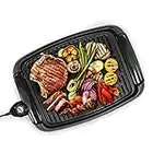 Maxi-Matic EGL-3450 Elite Cuisine 13-Inch Countertop Non-Stick Grill, Black