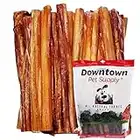 Downtown Pet Supply 12 inch 8 Pack of Bully Sticks for Medium Dogs & Large Dogs, Single Ingredient, Rawhide-Free Long Lasting Bully Sticks for Large Dogs- No Hide Bullsticks for Bully Stick Holder