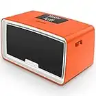 iGuerburn Lecteur de Musique MP3 16GB pour Les Personnes Atteintes de Démence ou Alzheimer – Boîte à Musique pour Personnes âgées 23,8 x 12,4 x 17,8 cm (Orange)