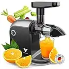 Vandenberg [EL ORIGINAL] - Slow Juicer - Exprimidor de verduras y frutas - [150 W] Exprimidor eléctrico con función inversa que ahorra vitaminas incluye cepillo de limpieza - Sin BPA