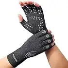 FREETOO Arthritis Gloves for Women for Pain, Strengthen Compression Gloves Pain Relife, Fingerles Gloves for Rheumatoid, Tendonitis Swelling for Men