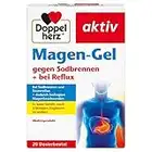 Doppelherz Magen-Gel – Medizinprodukt bei Sodbrennen, Säurereflux + säurebedingten Magenbeschwerden – 20 Portionsbeutel