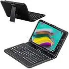 Navitech Black Micro USB Keyboard Case/Cover Compatible with The Lenovo Yoga Tab 3 10