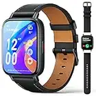 FMK Montre connectée pour Homme et Femme avec Fonction téléphone, Montre de Fitness, Montre de Sport, Montre de fréquence Cardiaque, Moniteur de Sommeil, podomètre, Rappel de Message pour Android iOS