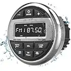 Bluetooth Marine Radio Boat Stereo: Waterproof Boat Audio Receiver - Digital Marine Grade Player with FM AM Radio | USB/AUX-in/MP3 | Subwoofer | Pre-Amp&EQ