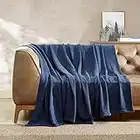 Eddie Bauer - Twin Blanket, Lightweight Cotton Bedding, Home Decor for All Seasons (Herringbone Navy, Twin)