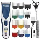 Wahl Colour Pro Cordless Hair Clipper Kit, Neck Duster, Colour Coded Combs, Hair Clippers for Men, Head Shaver, Men's Hair Clipper, Easy Home Haircutting, Family Haircuts, Family Haircut Kit