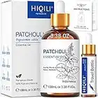 HIQILI Patchouli Essential Oil,Natural Pure Patchouli Oil for Diffuser Massage Candle Soap Making-3.38 Fl Oz