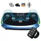 LifePro Rumblex 4D Vibration Plate Exercise Machine - Triple Motor Oscillation, Linear, Pulsation + 3D/4D Vibration Platform - Whole Body Vibration Machine for Home, Weight Loss & Shaping.