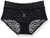 Amazon Essentials Women's Lace Stretch Hipster Underwear, Pack of 4, Black, XX-Large
