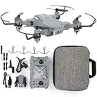 VGEBY KY905 Drone con cámara 4K, Mini Drone Plegable de Alta definición Drones con Juguete LED Quadcopter para niños Máquina Modelo