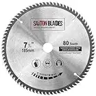 TCT18580T20B TCT Circular Saw Blade 185mm x 80T x 20mm Bore (16mm ring) fits Evolution Bosch Makita etc