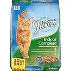 9Lives Indoor Complete Cat Food, 20 Pound Bag