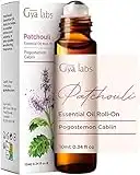 Gya Labs Patchouli Essential Oil Roll-On (10ml) - Earthy, Herbaceous & Relaxing Scent